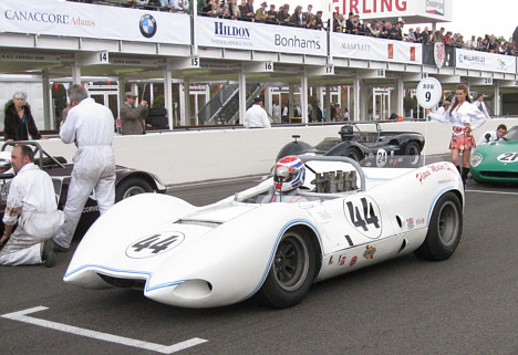 Kun et eksemplar er der bygget af denne Wolverine. Den var med ved Goodwood Rivival for to år siden, er nu med i Mindeparken.